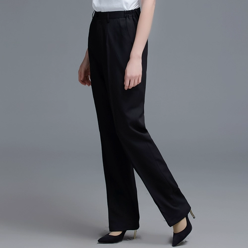 Рабочие черные штаны для работы подходит для мужчин и женщин, свободный прямой крой