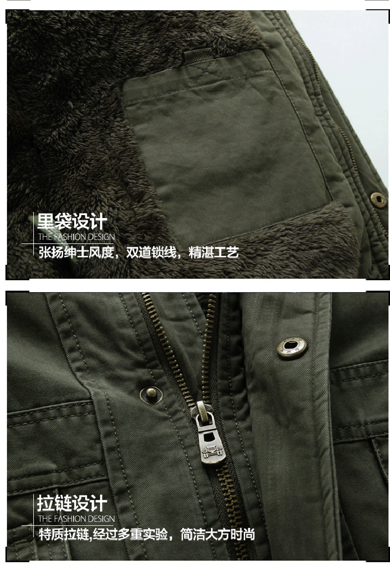 Blouson hiver pour homme en Coton - Ref 3115176 Image 21