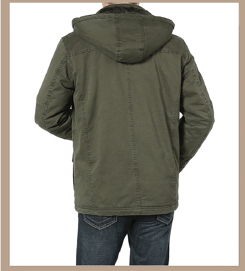 Blouson hiver pour homme en Coton - Ref 3115176 Image 14