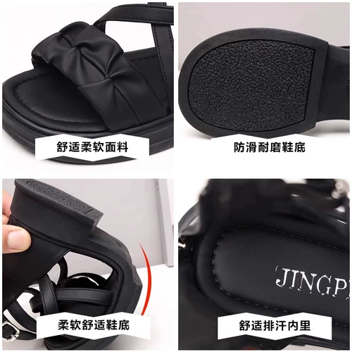 Обувь, летний наряд маленькой принцессы, сандалии для школьников, подходит для подростков, мягкая подошва