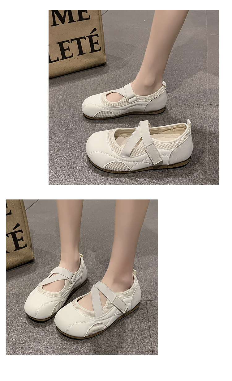 Girls' Sandals 2026 Autumn New Style Children's Closed-Toe Hollow Mesh Shoes for Older Kids, Breathable and Beautiful — 3
