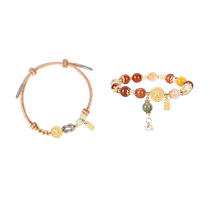 British Museum Cultural and Creative Jade Rabbit Hetian Jade Bracelet Mid-Autumn Festival Best Friend Girls Birthday Gift