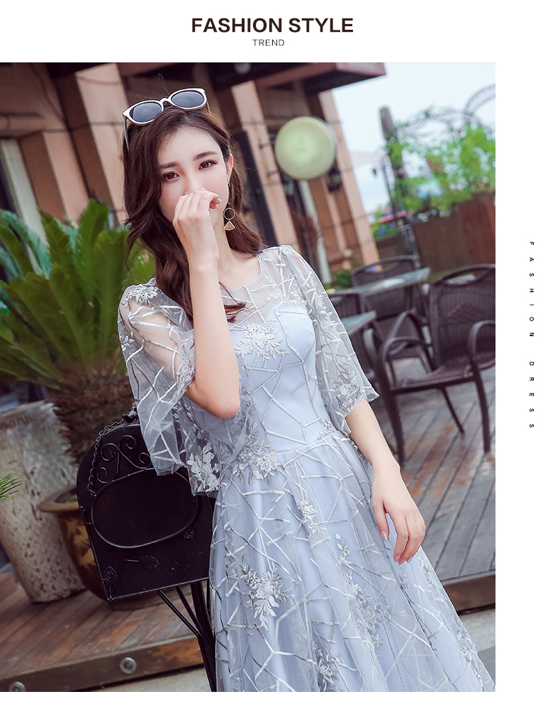 Robe du soir manche volante - Ref 3213285 Image 16