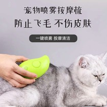Pet spray massage comb steam cleaning bath-free brush special fluffy long hair removal tool for cats and dogs
