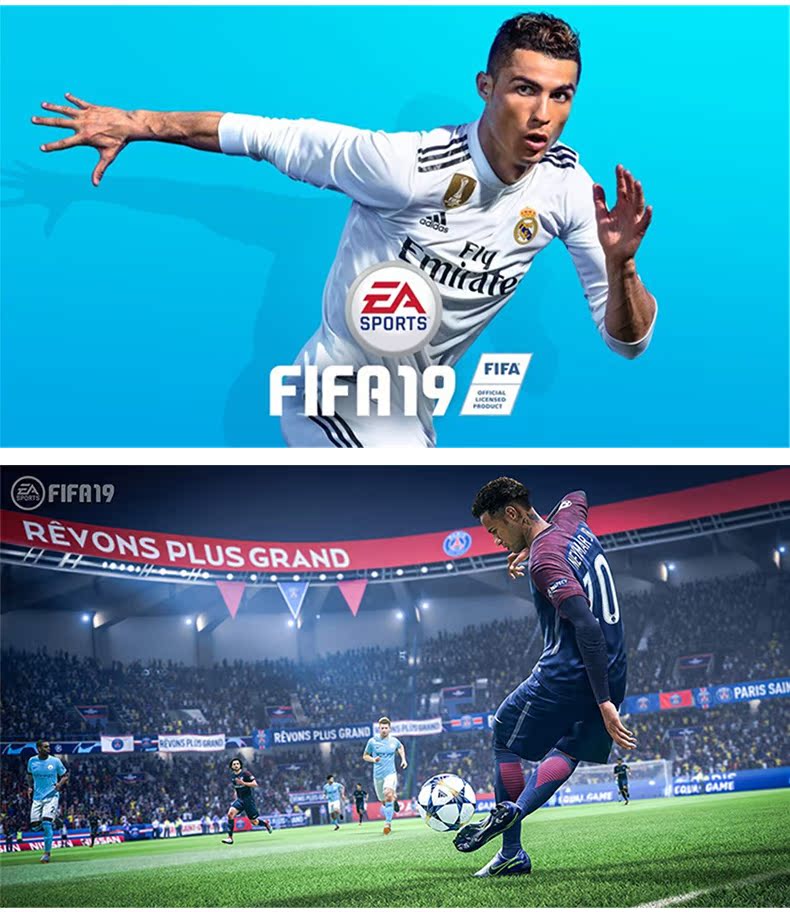 Microsoft xbox một thương hiệu đĩa chính hãng mới FIFA19 trò chơi cạnh tranh thể thao bóng đá Trung Quốc - Trò chơi đĩa game pes 2021