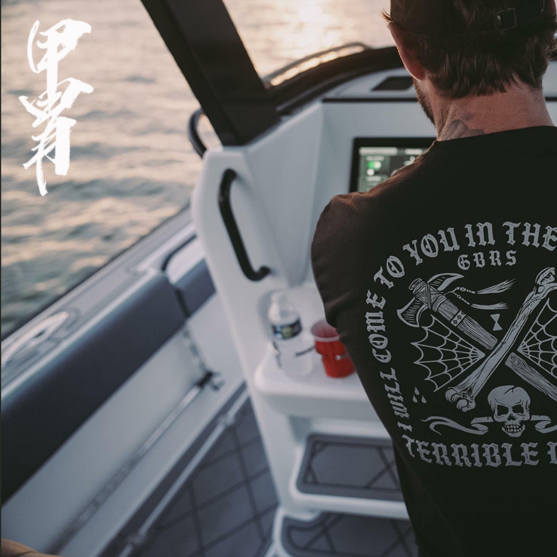 Summer New products Security Series GBRS Subject Warrior Hearts Circle Collar Short Sleeve T-shirts-Taobao