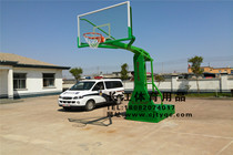 The basket is made of durable transparent straight tempered glass basket reinforced basketball rack board pin machine home board high-end basketball board factory