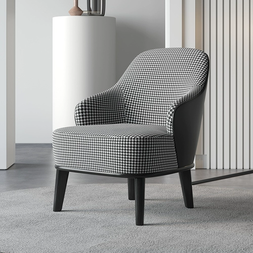 Современный диван для отдыха для спальни, дизайнерская ткань из натурального дерева, простой и элегантный дизайн, популярно в интернете