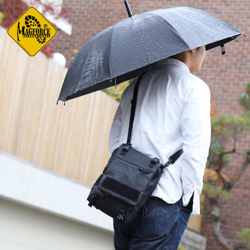 TAIWAN PRODUCTION MAGFORCE MAGOJOS IPAD BAG TABLE HORSE 0492 BLACK MARK EDITION MEN'S TACTICAL SINGLE SHOULDER BAG DEBRIS BAG