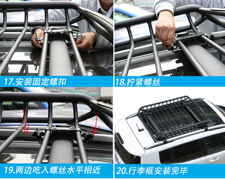Jeep jeep brand new hướng dẫn hành lý giá xà ngang ánh sáng miễn phí hành khách cắt lớn miễn phí người đàn ông xe roof hành lý net