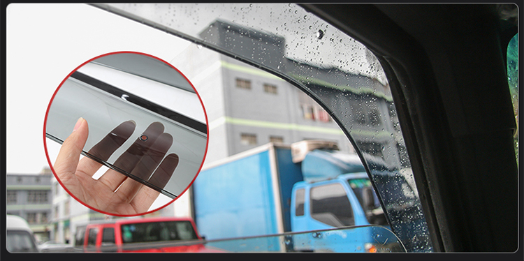 Chuyên dụng để Bắc Kinh BJ40 nắng mưa bánh đổi Beiqi BJ40L cửa xe mưa lông mày Bắc Kinh B40 cửa sổ xe mưa bánh trang trí miếng dán chống bám nước gương c