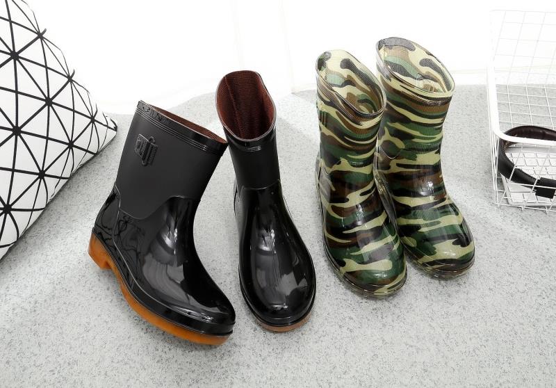 Chaussures - bottes caoutchouc homme - semelle tendon - Ref 959509 Image 99