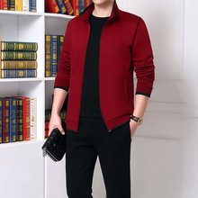 中老年休闲运动套装春秋季两件套