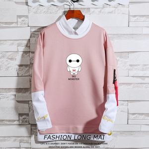 【2件套】男士韩版潮流宽松卫衣长裤