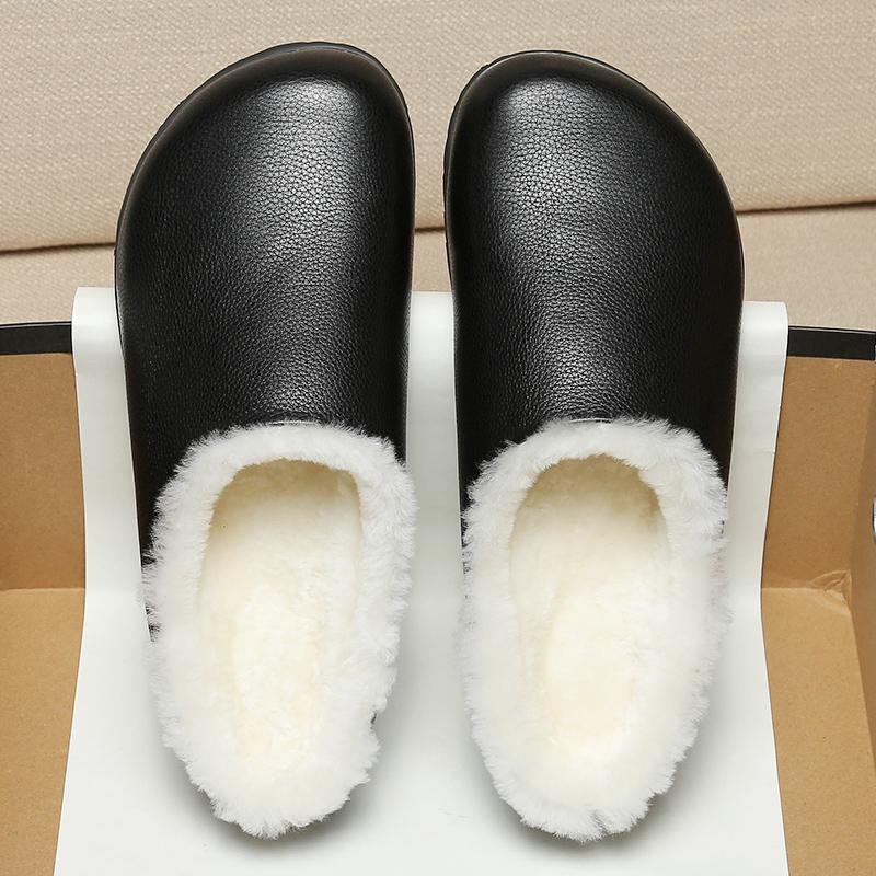 Birkenstock Genuine Leather Closed-Toe Slippers for Men, Suitable for Outdoor Wear, with Added Fleece for Warmth, Soft Sole, Odor-Resistant, Slip-On, Lazy Style, Wool Slippers for Men Birkenstock Genuine Leather Closed-Toe Slippers for Men, Suitable for Outdoor Wear, with Added Fleece for Warmth, Soft Sole, Odor-Resistant, Slip-On, Lazy Style, Wool Slippers for Men