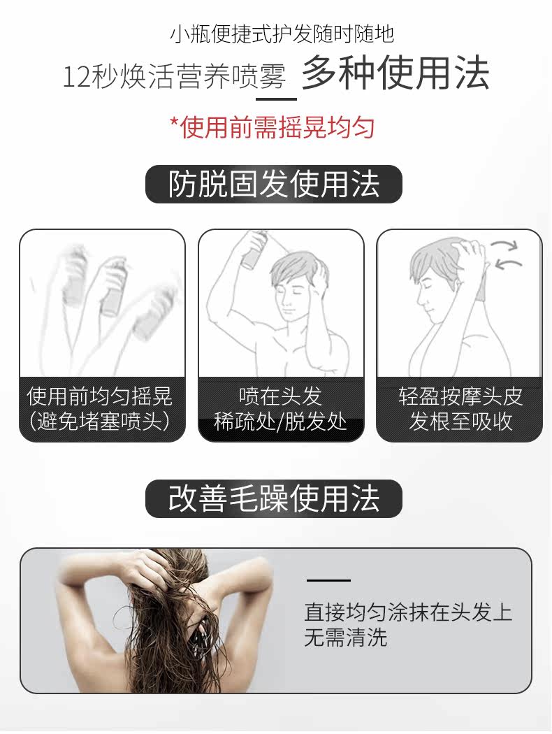 加拿大原装进口 Marc Anthony 防脱育发增长液 135mL 图13