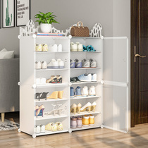 Shoe cabinet simple doorway home good-looking dormitory storage artifact Net red outdoor dustproof bedroom small shoe shelf