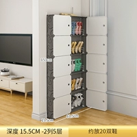 2 столбца и 5 слоев непрозрачных дверей