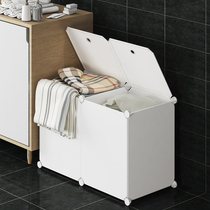 Dirty clothes storage basket King size plastic toilet Dirty clothes basket Bathroom clothes storage bucket Square laundry basket