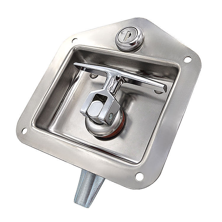 SK1-830 stainless steel door lock engineering car special middle control lock vibration equipment door lock plane lock machine hood lock