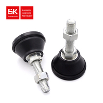 FT-501250A horizontal adjustment nylon foot support foot pad foot cup machine adjustment foot seat metal foot seat