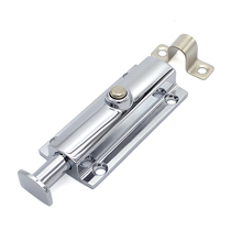 Shang Kun SK5-023-3 Zinc Alloy Bolt Door Latch Anti Vibration Theft Protection Insurance Bolt Spring Button Type Bolt
