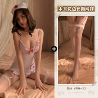 Белая униформа медсестры, манекен головы