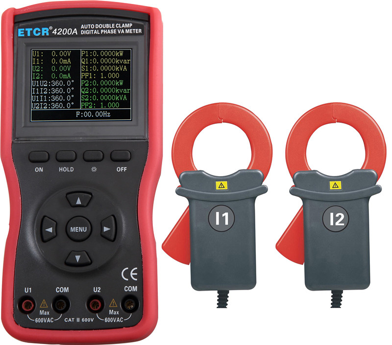 Guangzhou Iridium Tai Real Body Shop Direct ETCR4200A Dual pincer digital phase VA table intelligent large jaw