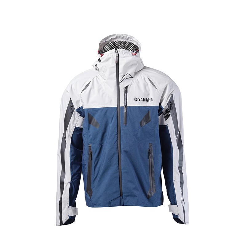 Yamaha Mount Fuji Co-Branded Motorcycle Electric Vehicle Riding Jacket for Men and Women, All-Season Motorcycle Clothing, Water-Repellent, with Protective Gear