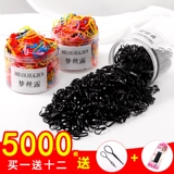 Детский аксессуар для волос, резинка, одноразовая черная детская безвредная повязка на голову, увеличенная толщина