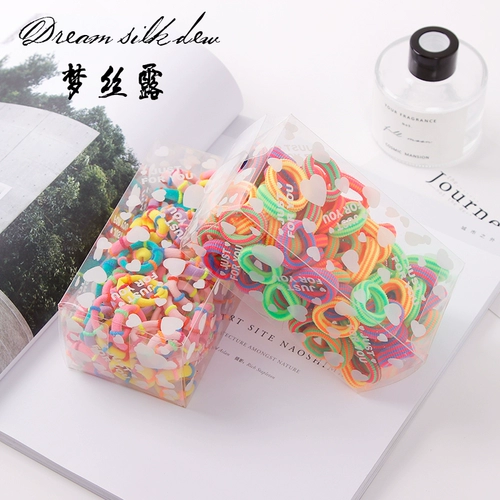 Детское безвредное полотенце, детская резинка для волос, аксессуар для волос, не повреждает волосы, простой и элегантный дизайн