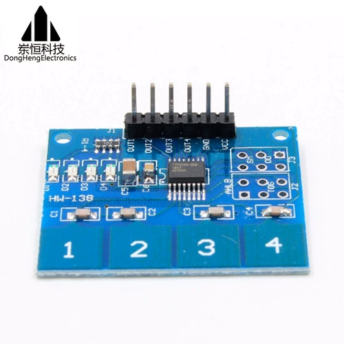 Сенсорный физиологичный модуль, цифровой переключатель, датчик