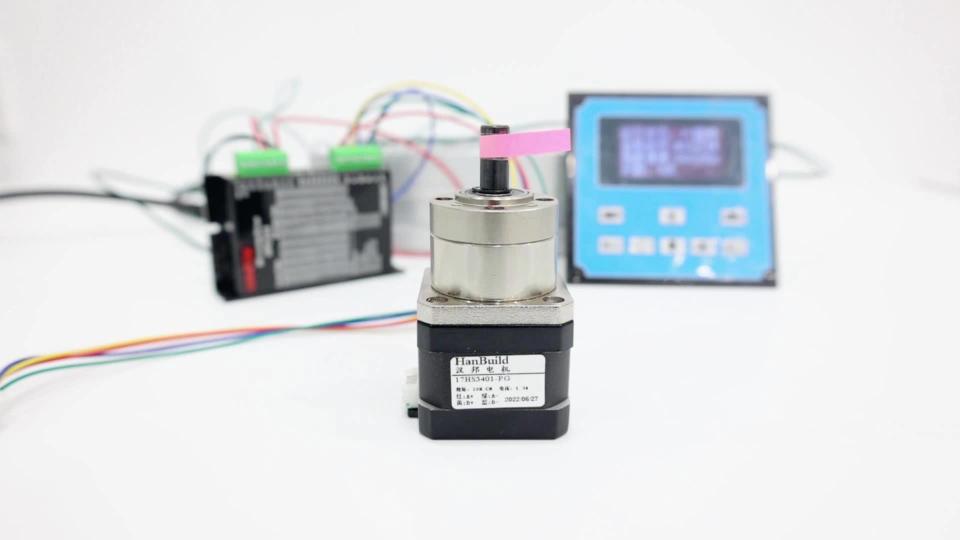 Nema17 Stepper Motor Turbine Overseas Shipment 1.3a 28n.cm 17hs3401s-pg ...