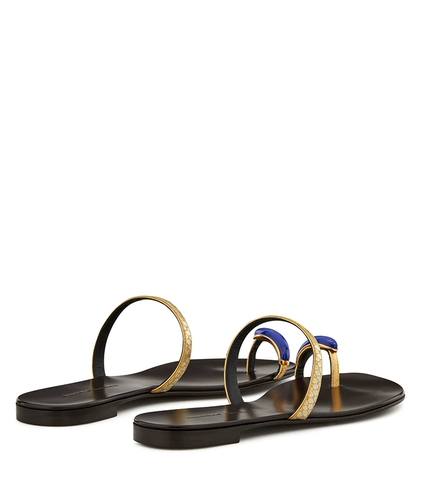 Giuseppe Zanotti Золотые сандалии, тапочки, широкая цветовая палитра