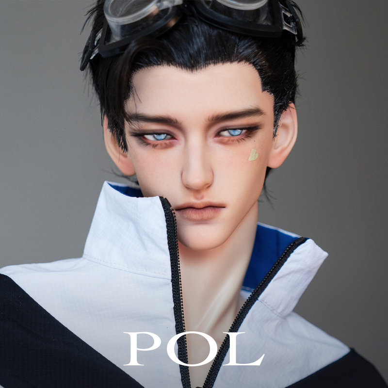 [Display of Closed Warehouse Inventory] 75Th Uncle Casey/Pol Cas&Pol Plain Head Model. See Details Page for Body and Makeup Images