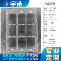 24 grids Shanghai Suzhou Beijing Guangdong Fujian finishing precision metal parts packaging tray turnover plastic tray