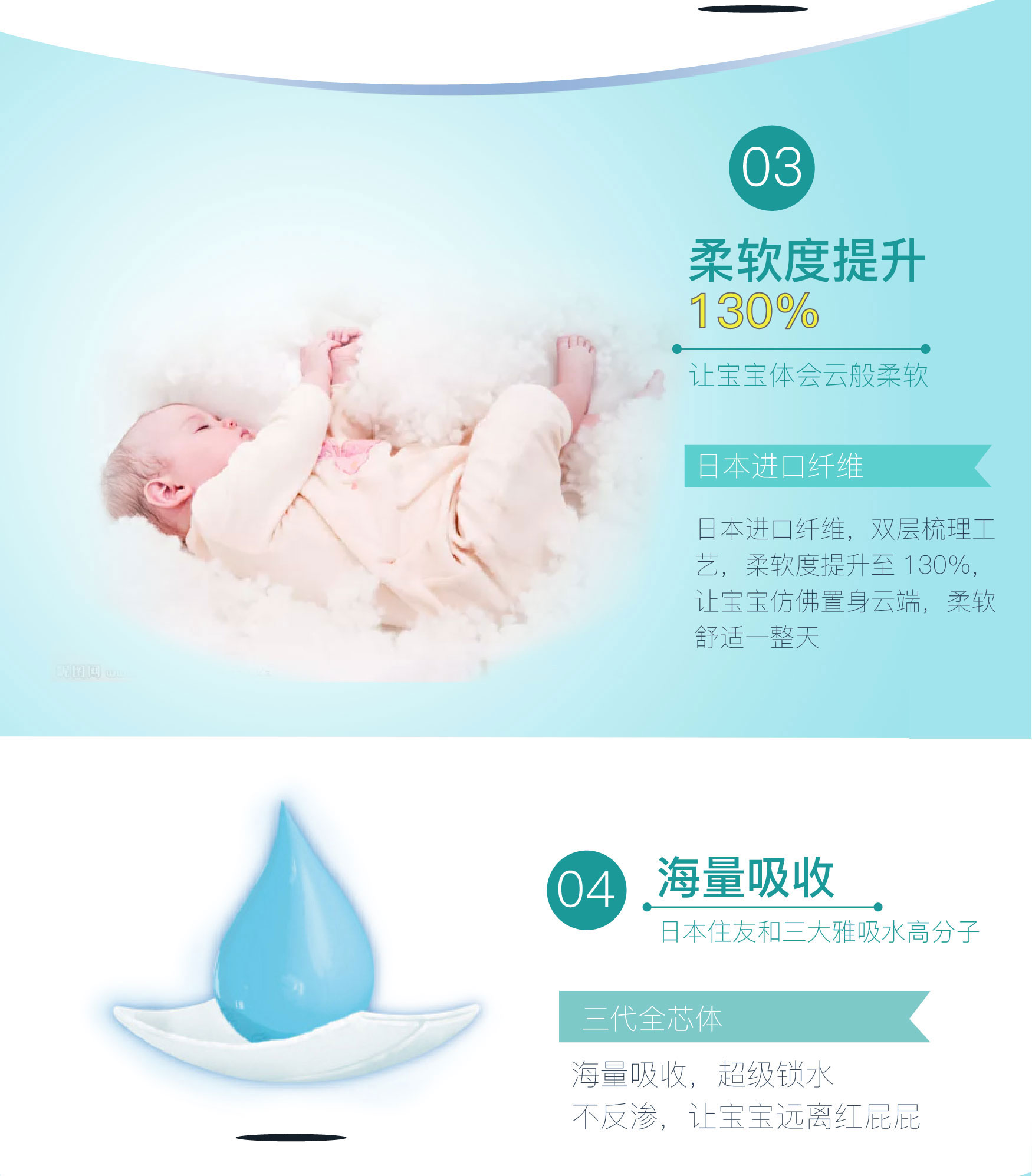 Xiaomeng Xia tã mềm dễ thương thiên thần tã số 40 kích thước nhỏ tã siêu mỏng khô thoáng khí - Tã / quần Lala / tã giấy bỉm merries newborn
