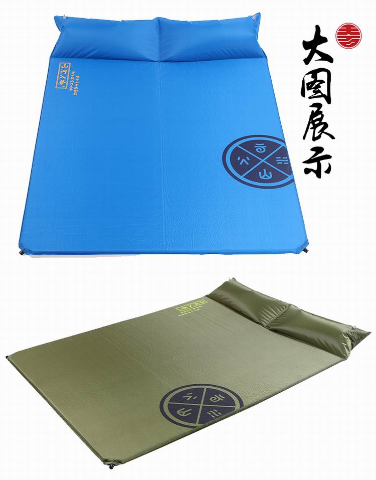 NewRock Tianshi cắm trại ngoài trời từ đệm bơm hơi cắm trại với gối đơn mat đôi đệm ngủ - Thảm chống ẩm / Mat / Gối thảm xốp cho be