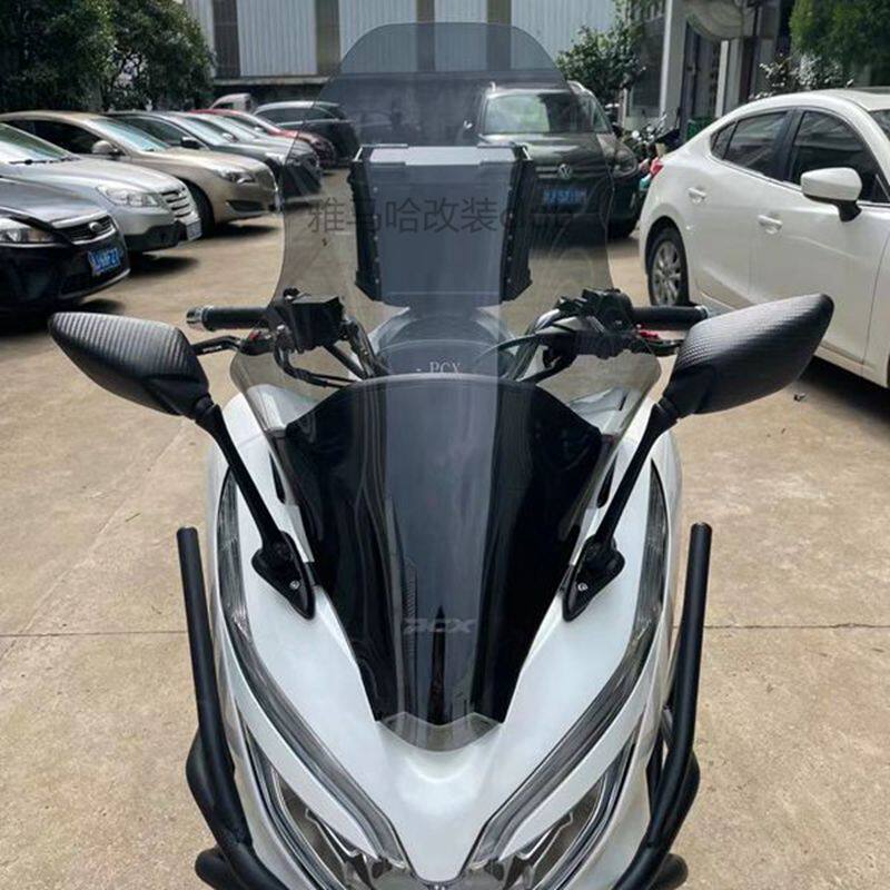 Suitable for Honda HONDApcx125 windshield pcx150 windshield modified goggles without distortion replacement gear 2018-19