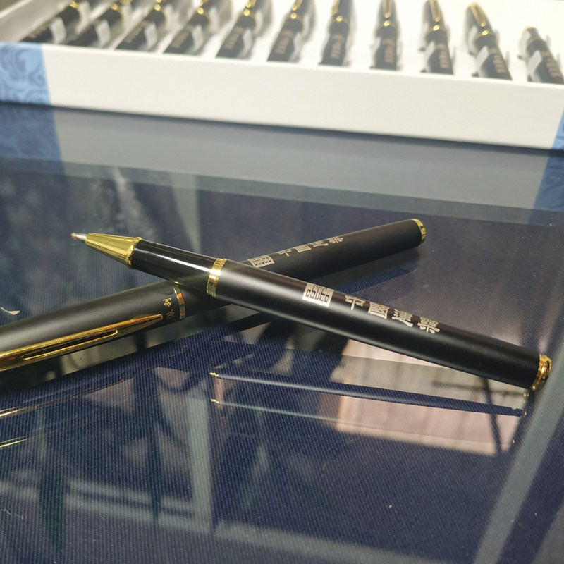 Mid-Build Signature Pen Black Mid Pen Signature Pen in Aqueous Signature Pen Black Pen to build office stationery supplies