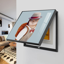 Electric meter box decorative painting non-perforated living room hipster distribution box shielding box Nordic power switch box hanging painting