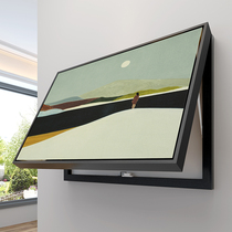 Electric meter box decorative painting modern simple shielding distribution box Nordic living room Non-hole hanging painting electric gate box switch box