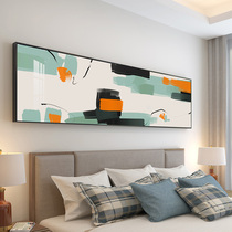 Modern minimalist bedside decorative painting Nordic bedroom abstract murals living room light luxury sofa background wall painting wall painting