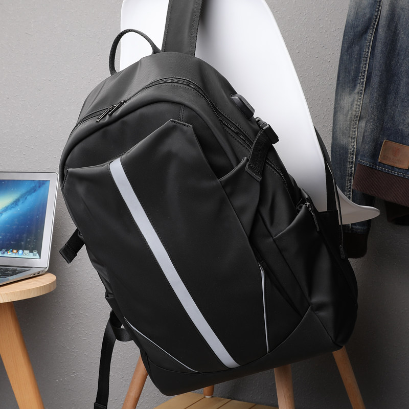 Large capacity travel backpack men's business trip 17 inch computer bag backpack casual commuter college student bag