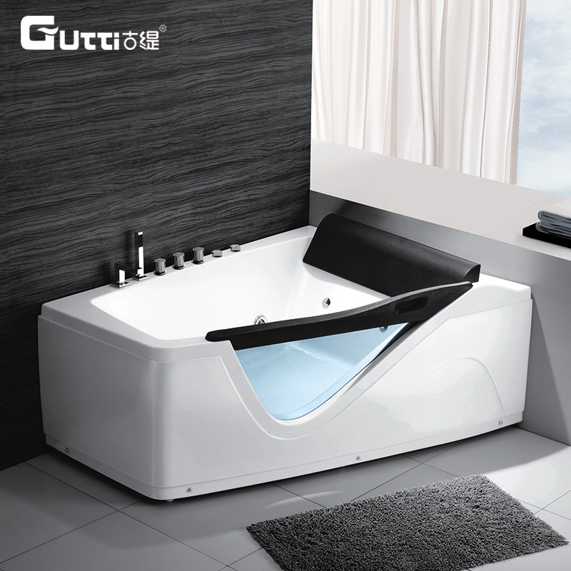 Corner acrylic double bathtub special shape non-specification triangle luxury adult large bathtub surf massage household tank