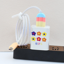 iqoo z5 data line protective sheath iQOO u3 mobile phone charger charging wire anti-snapping z1x NEo855