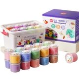 Сверхлегкая детская глина, безопасный нетоксичный пластилин для детского сада, космическая игрушка, 24 цветов, подарок на день рождения