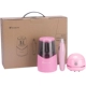Розовая подарочная коробка, комплект, 3 предмета