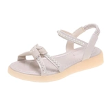 Летние сандалии, 2021 года, для средней школы, подходит для подростков, 15 лет