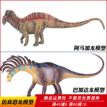 Jurassic simulation Amagasaurus toy Bagaddasaurus model solid plastic boy Collection Gift